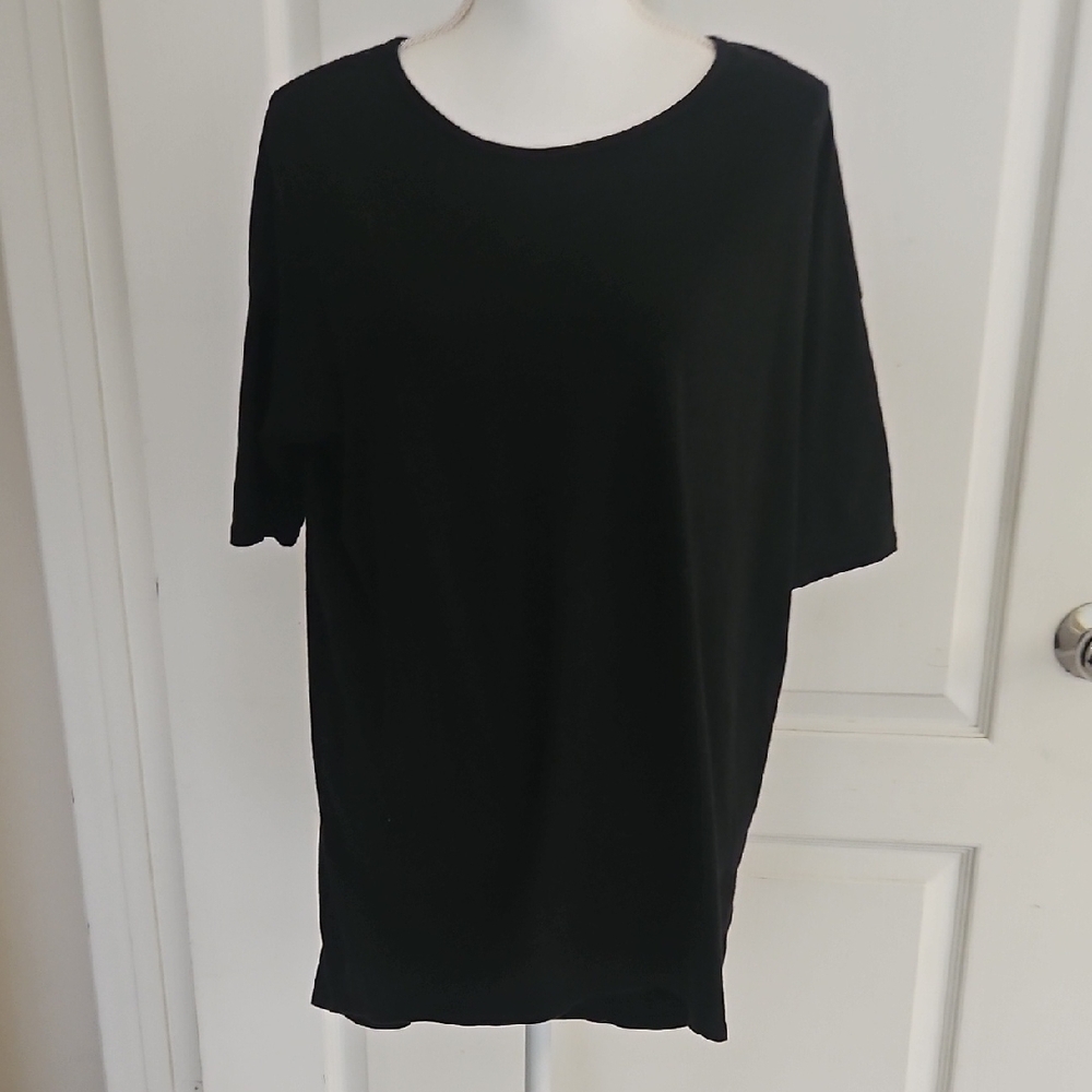 Lularoe Black Irma Top